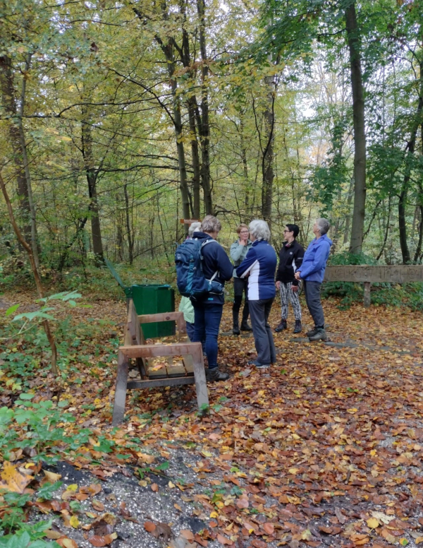 herfstwandeling naar de onderduikershut