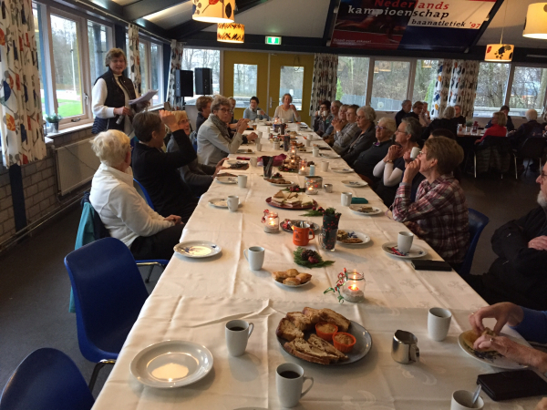 kerst 'high tea' 